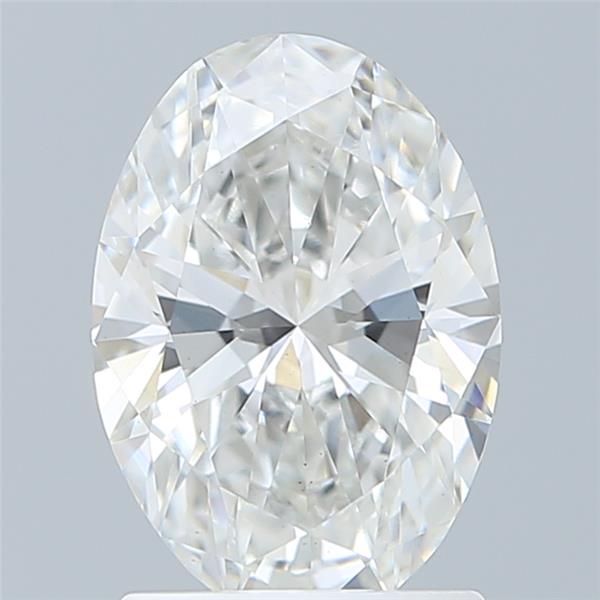 1.59 ct. oval Lab Grown Diamond front image
