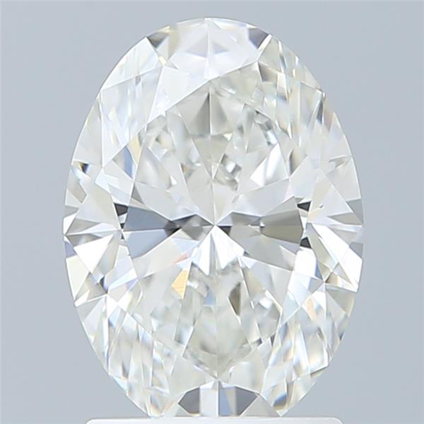 1.82 ct. oval Lab Grown Diamond front image
