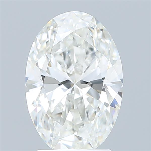 2.60 ct. oval Lab Grown Diamond front image