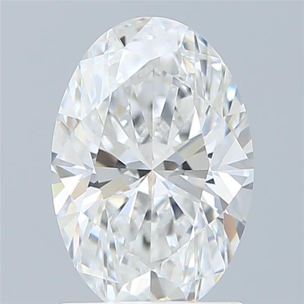1.58 ct. oval Lab Grown Diamond front image