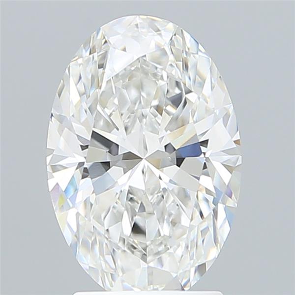 2.59 ct. oval Lab Grown Diamond front image