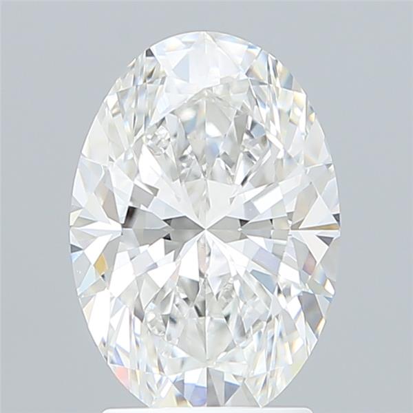 2.59 ct. oval Lab Grown Diamond front image