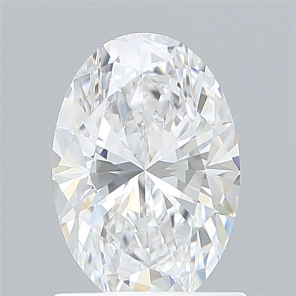 1.10 ct. oval Lab Grown Diamond front image