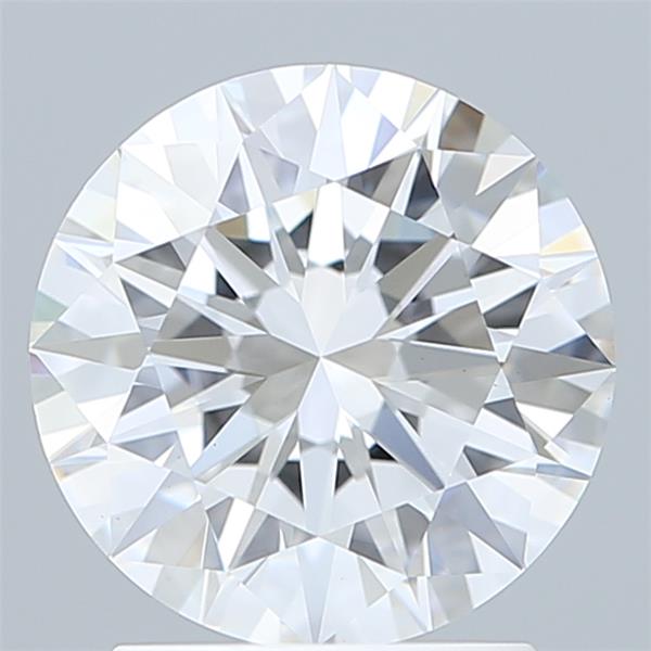 2.10 ct. round Lab Grown Diamond front image