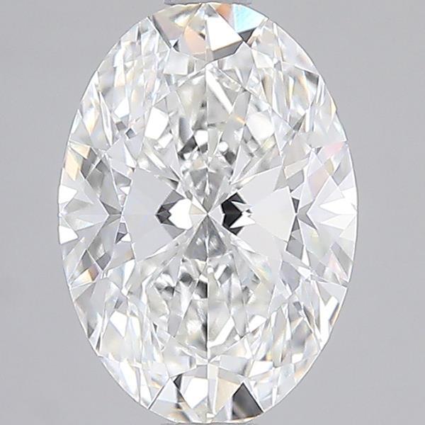 2.09 ct. oval Lab Grown Diamond front image