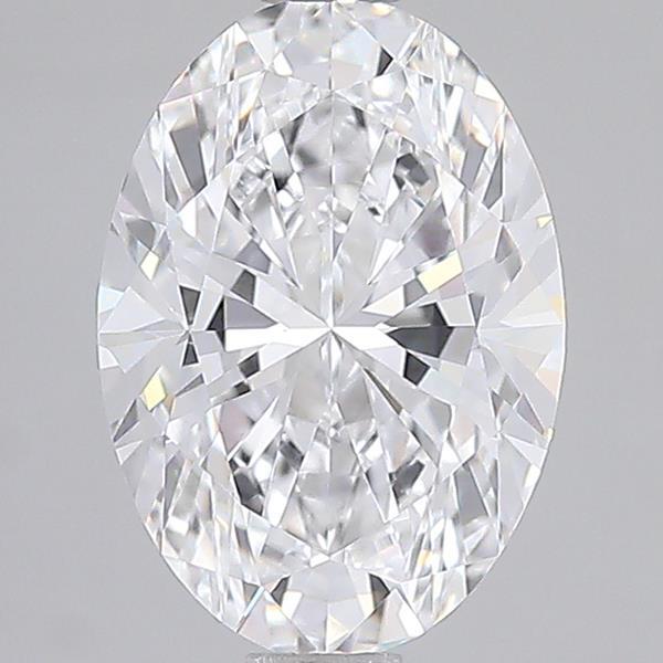 2.07 ct. oval Lab Grown Diamond front image