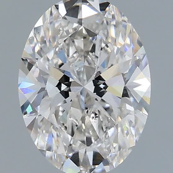 1.08 ct. oval Lab Grown Diamond front image