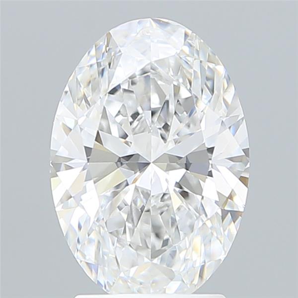 2.58 ct. oval Lab Grown Diamond front image