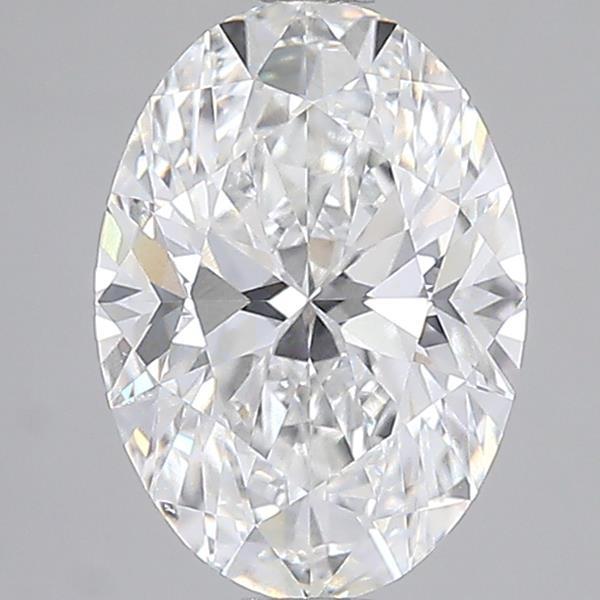 2.56 ct. oval Lab Grown Diamond front image