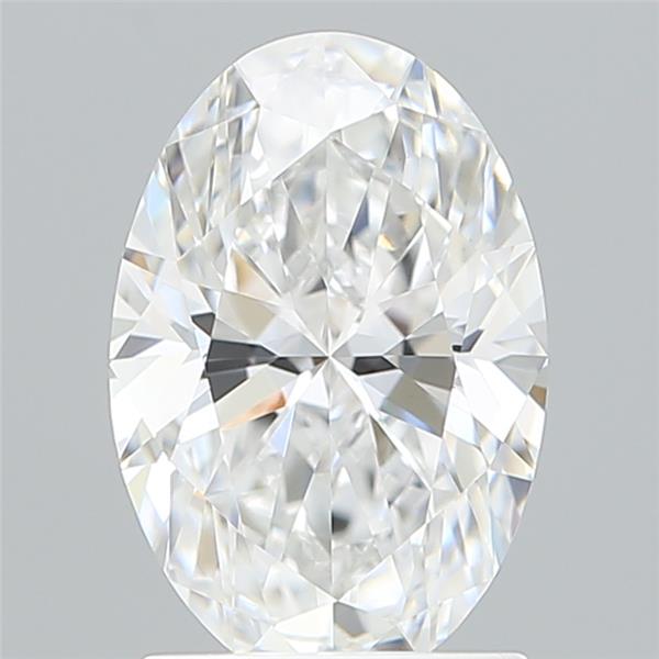 1.76 ct. oval Lab Grown Diamond front image