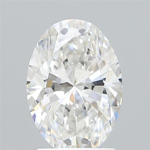 2.10 ct. oval Lab Grown Diamond front image