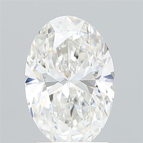 2.08 ct. oval Lab Grown Diamond front image