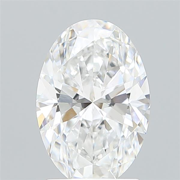 2.05 ct. oval Lab Grown Diamond front image