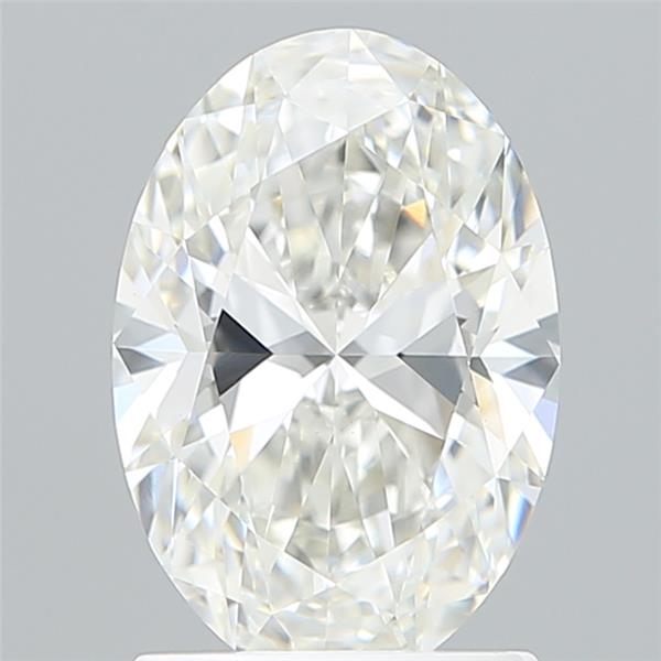 1.56 ct. oval Lab Grown Diamond front image