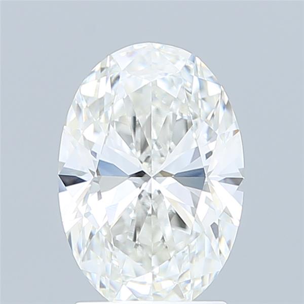 2.07 ct. oval Lab Grown Diamond front image