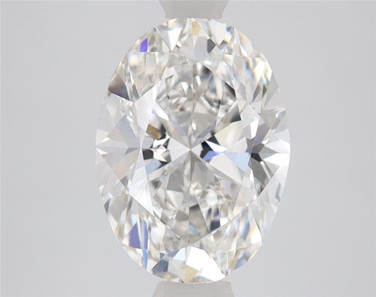 2.01 ct. oval Lab Grown Diamond front image