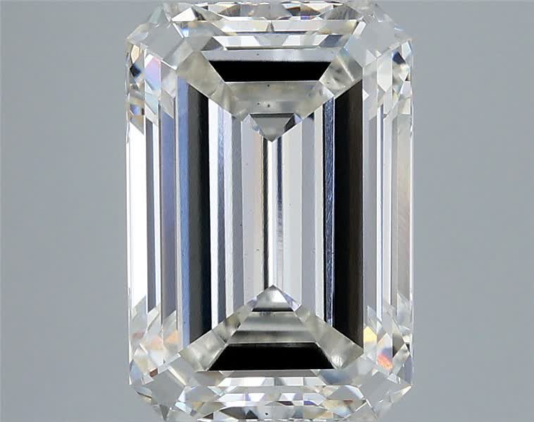 4.04 ct. emerald Lab Grown Diamond front image