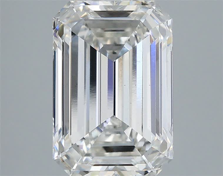 3.01 ct. emerald Lab Grown Diamond front image