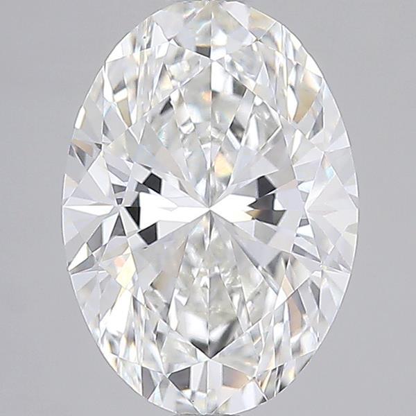 2.50 ct. oval Lab Grown Diamond front image