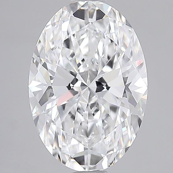 2.59 ct. oval Lab Grown Diamond front image