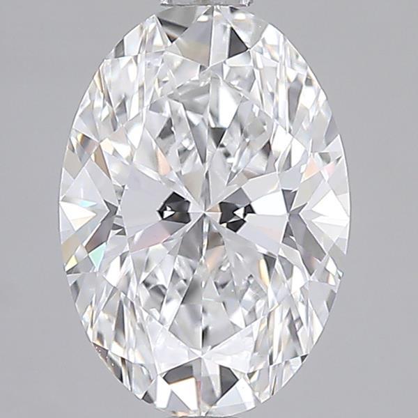 2.10 ct. oval Lab Grown Diamond front image