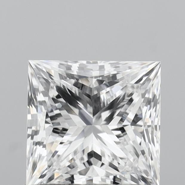 0.66 ct. princess Lab Grown Diamond front image
