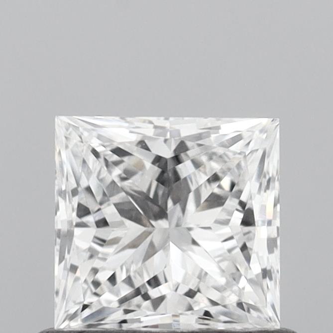 0.66 ct. princess Lab Grown Diamond front image