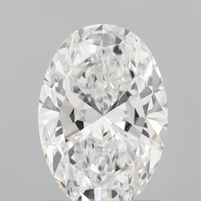1.72 ct. oval Lab Grown Diamond front image