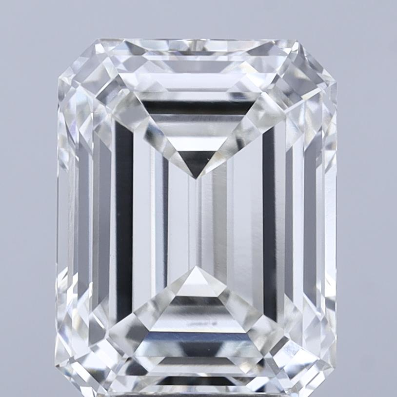 2.73 ct. emerald Lab Grown Diamond front image