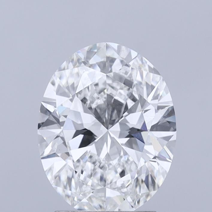 2.50 ct. oval Lab Grown Diamond front image