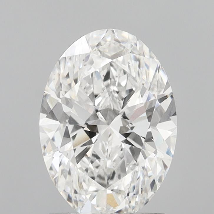 2.01 ct. oval Lab Grown Diamond front image