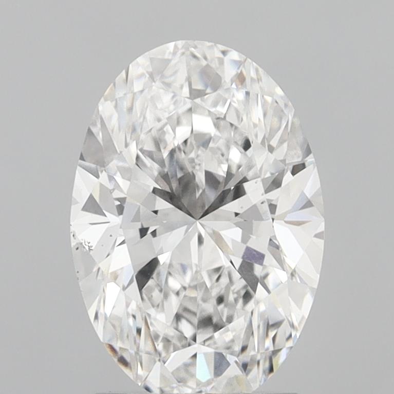 2.50 ct. oval Lab Grown Diamond front image