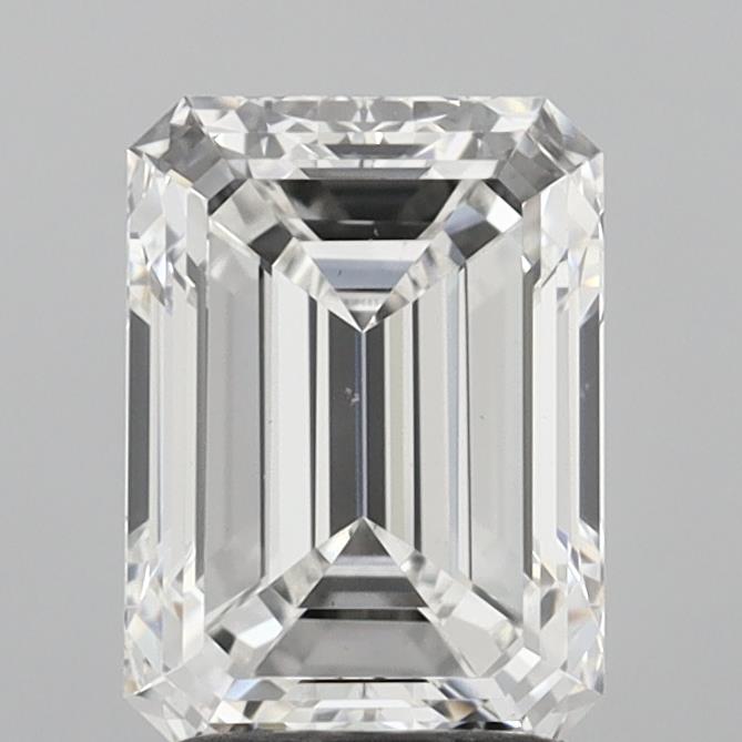 2.56 ct. emerald Lab Grown Diamond front image