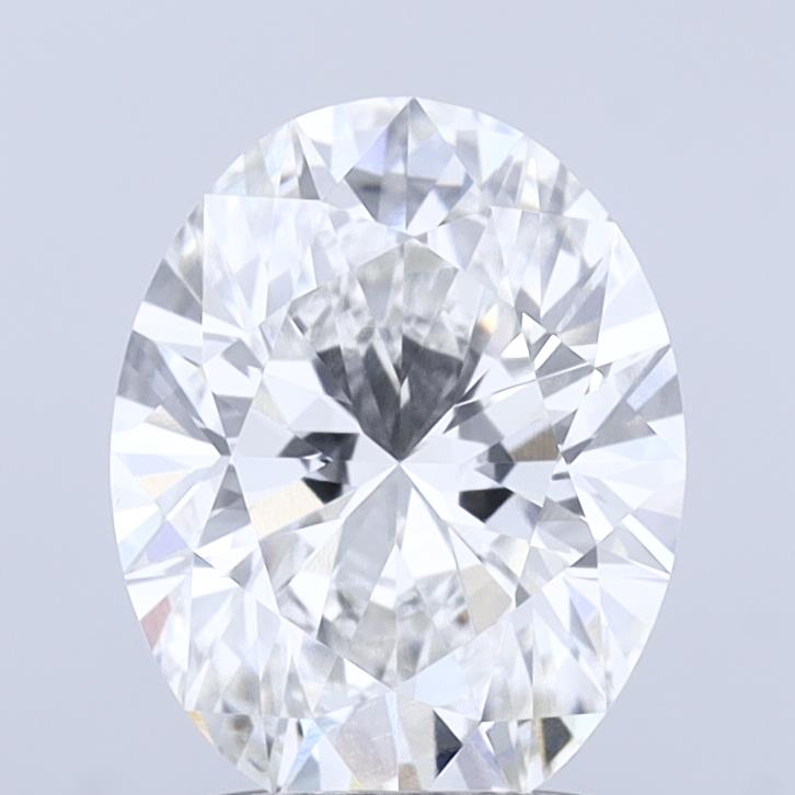 1.78 ct. oval Lab Grown Diamond front image
