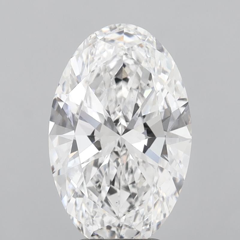 4.01 ct. oval Lab Grown Diamond front image