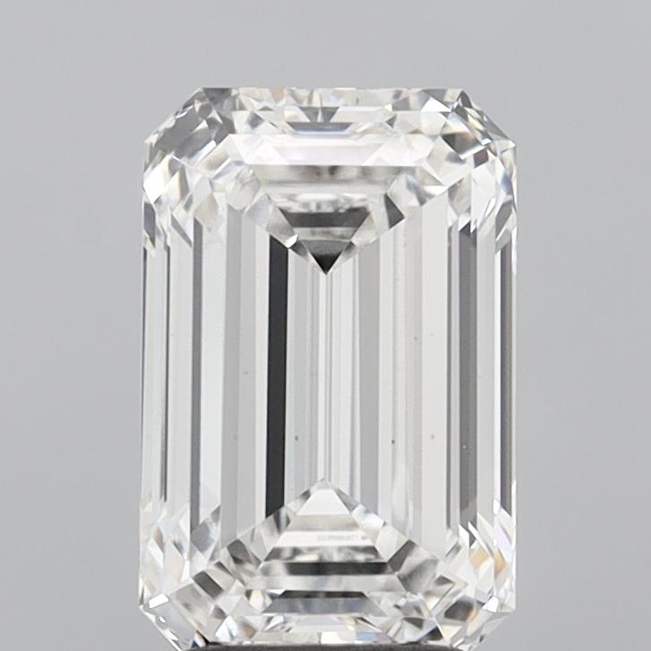 3.04 ct. emerald Lab Grown Diamond front image