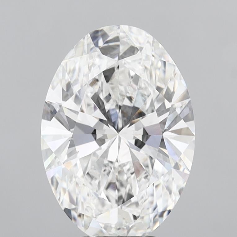 4.53 ct. oval Lab Grown Diamond front image