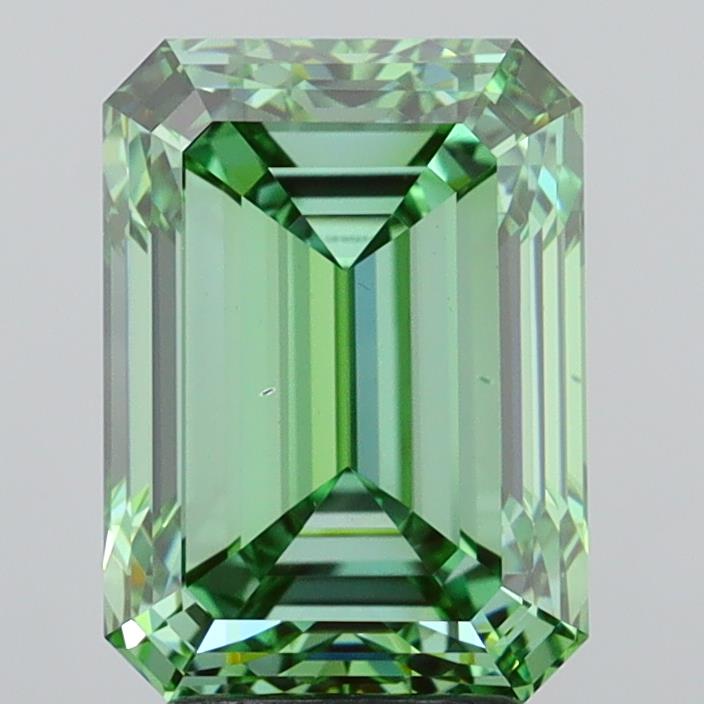 5.01 ct. emerald Lab Grown Diamond front image