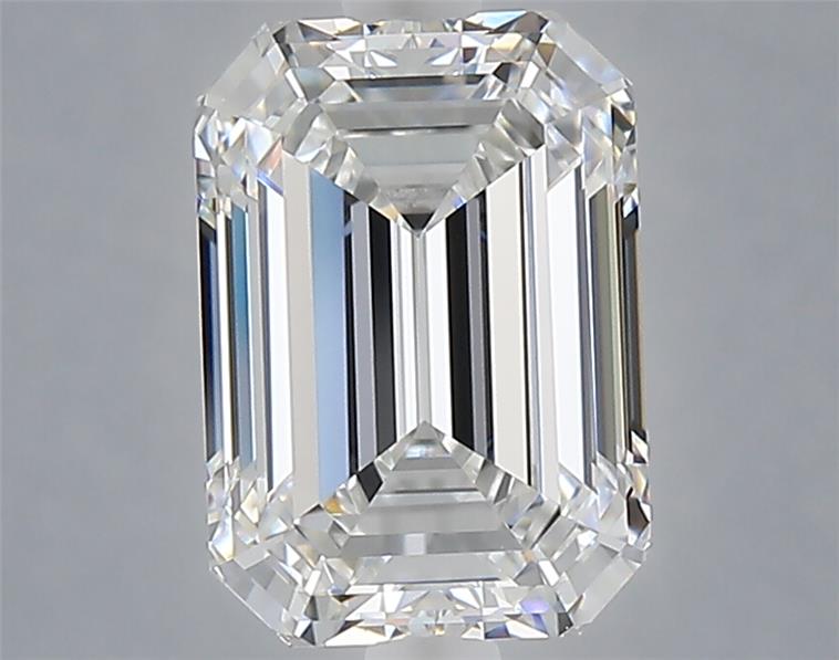2.57 ct. emerald Lab Grown Diamond front image