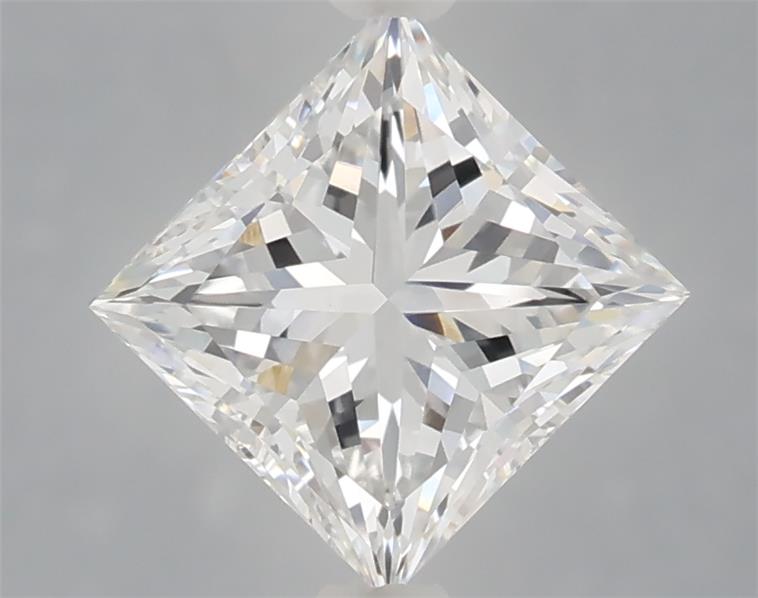 2.10 ct. princess Lab Grown Diamond front image