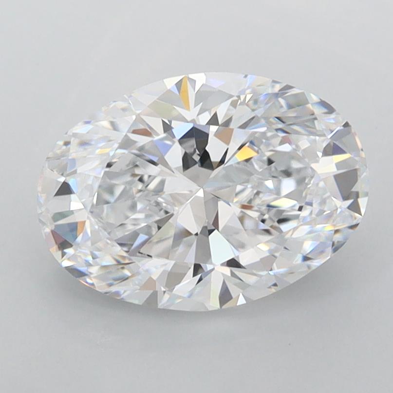 1.74 ct. oval Lab Grown Diamond front image