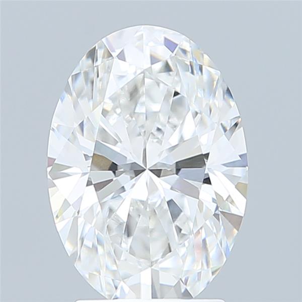 2.71 ct. oval Lab Grown Diamond front image