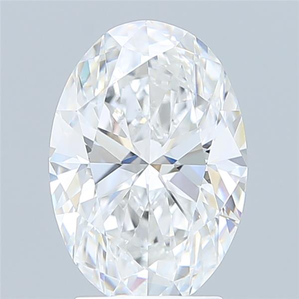 2.76 ct. oval Lab Grown Diamond front image