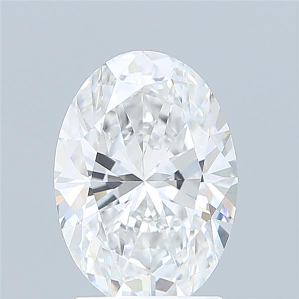 2.10 ct. oval Lab Grown Diamond front image