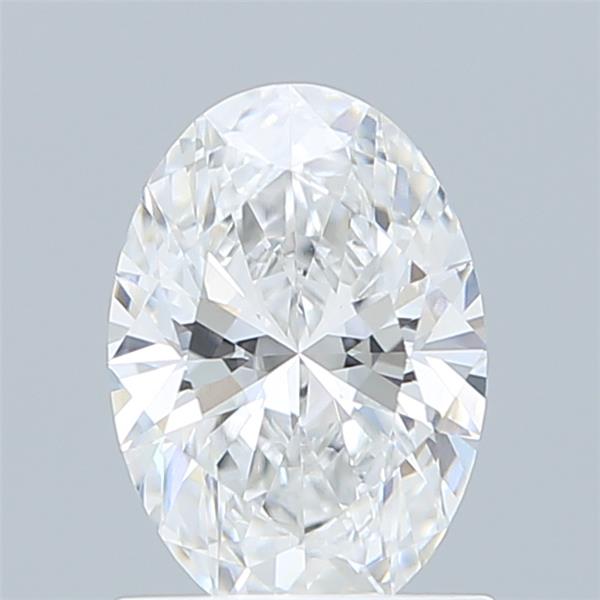 1.10 ct. oval Lab Grown Diamond front image