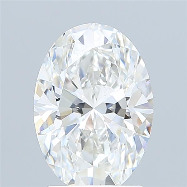 2.26 ct. oval Lab Grown Diamond front image
