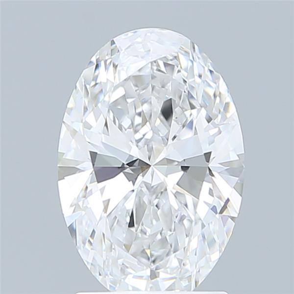 2.02 ct. oval Lab Grown Diamond front image