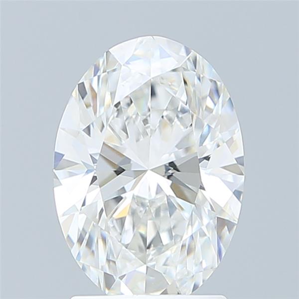 2.08 ct. oval Lab Grown Diamond front image