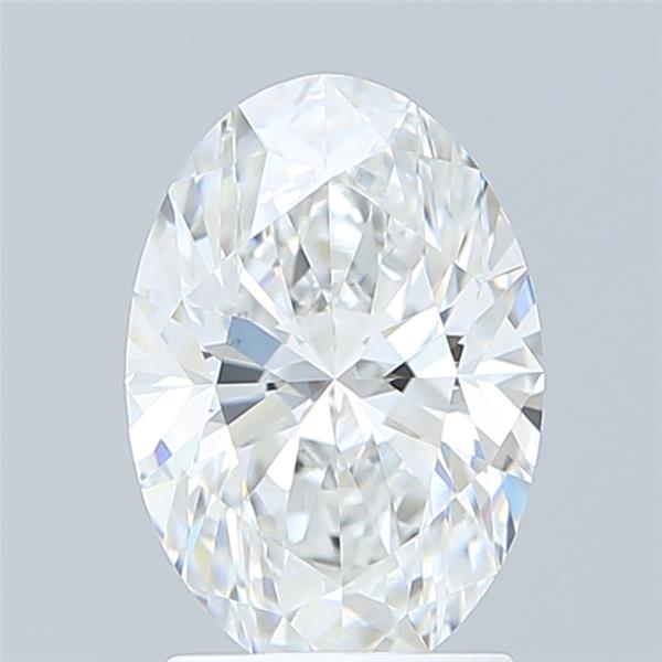 2.08 ct. oval Lab Grown Diamond front image