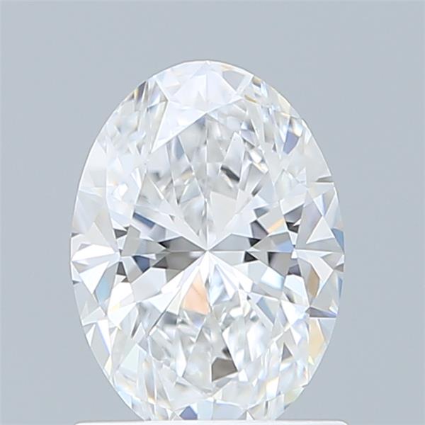 1.10 ct. oval Lab Grown Diamond front image
